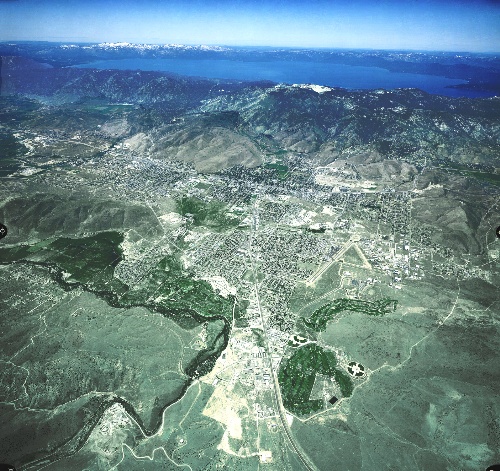 Aerial View of Carson City